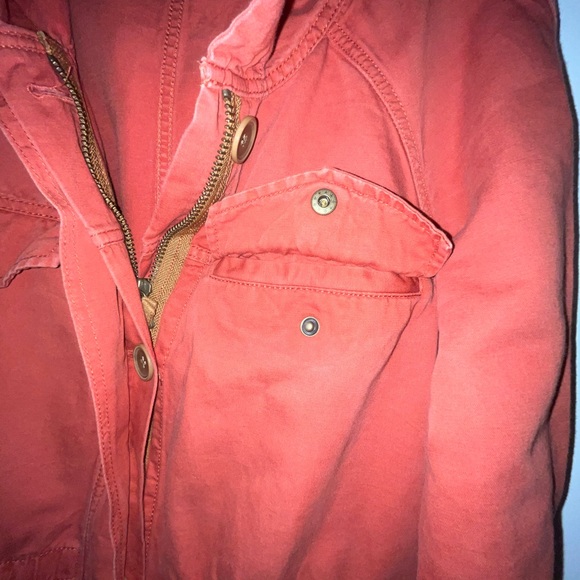 Ann Taylor LOFT burnt orange Adirondack Jacket Linen size Medium - Picture 13 of 13